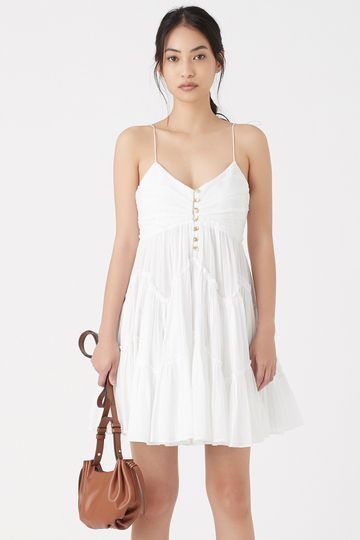 Mimosa Tiered Mini Dress