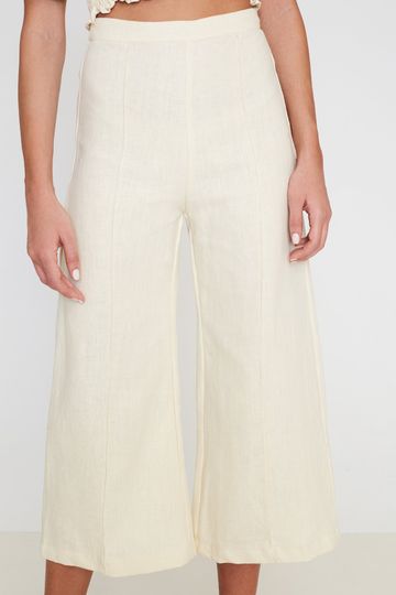 Dasha Pants Plain Creme