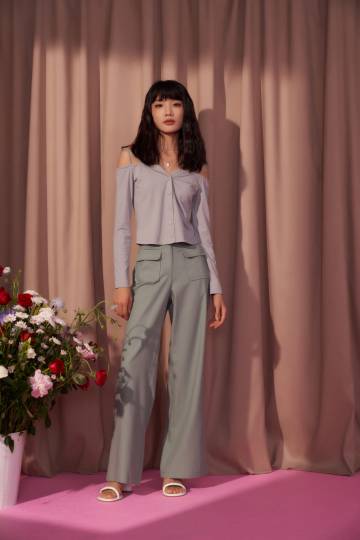 Harper Pant in Sage Green