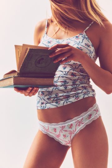 LSF x Stripe & Stare Cami And Underwear Set