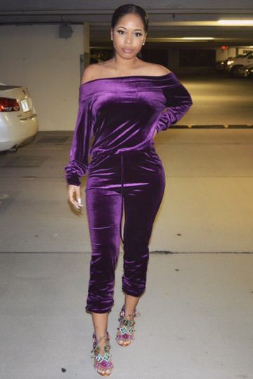 Very Velvet jumpsuit