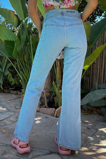Marinella Trousers - Light Blue