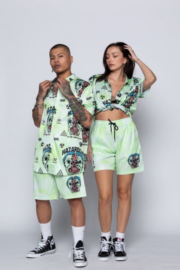 Hazardous Button-Up Shirt