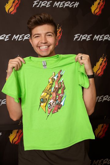 Preston Signed Fire Space Station Tee