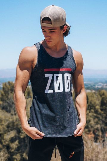 Rawgear ZOO Print Washed Tank - RG320