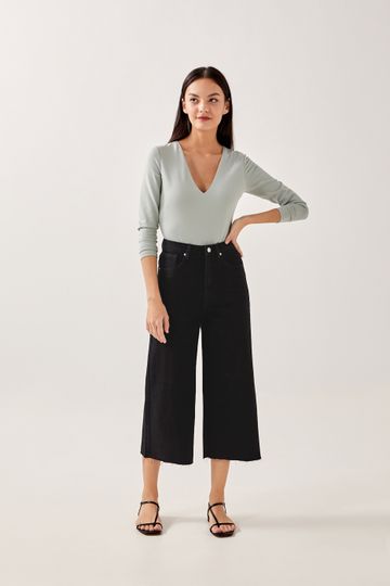Evelyne Denim Culottes