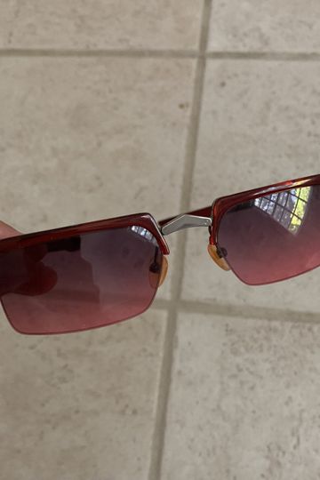 1990s Issey Miyake x Alain Mikli Mutli-fold Rose Sunglasses - Size OS