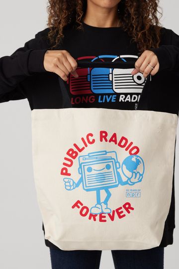 NPR Public Radio Forever Tote