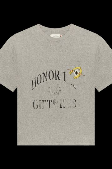Honor The Gift Pocket Aces S/S Tee 'Grey'
