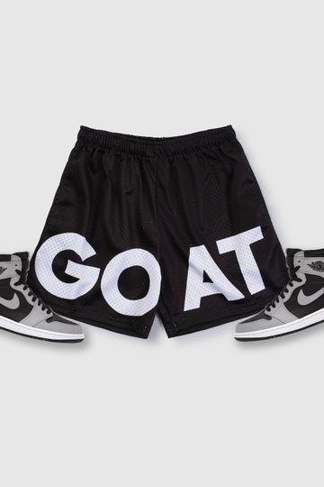 GOAT Mesh Basic Shorts (Shadow Black)