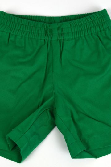 Emerald Green Boys Play Shorts