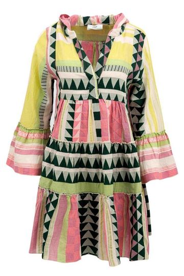 Devotion Twins Ella Dress - Multi Pink