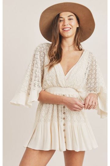 Astrid Crochet Romper