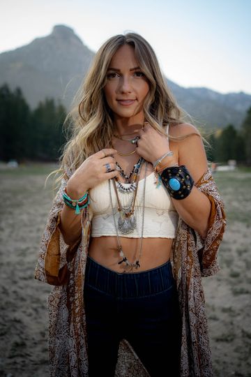 Bohemian Treasures Layered Necklace - Silver