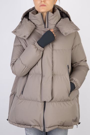HERNO LAMINAR DOWN JACKET  PI128DL-11106 GORE WINDSTOPPER TAUPE