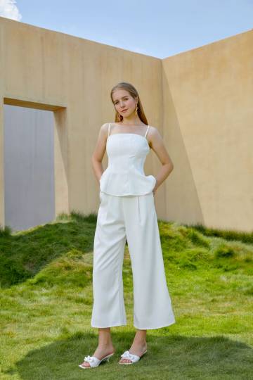 Elite Pant in White