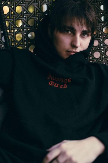 Colby Brock: Always Tired Black Hoodie