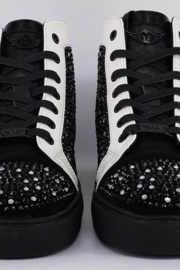 Ferrari Massari Diamond Drip Shoes (Black)