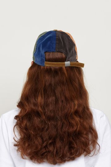 Floppy Ball Cap - Pinwheel Velveteen