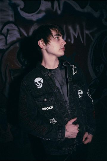 Colby Brock: Now or Never Black Denim Jacket