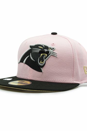 Limited Edition New Era x Carolina Panthers Fashion Fitted 5950 Cap - Pink/Gold
