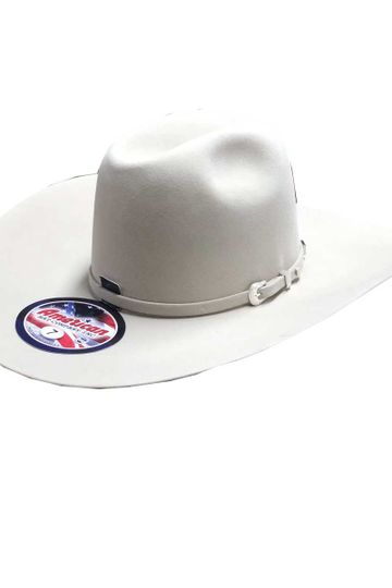 American Hat Co. Men's 7X Felt Cowboy Hat - 4 1/4 Brim Silver Belly
