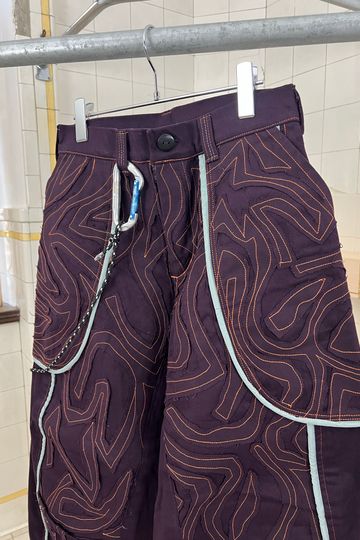 Seeing Red Baggy Tiger Camo Pants