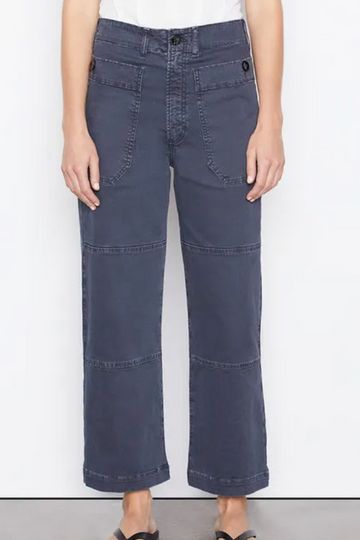 Frame Oversized Pocket Utility Pant Washed Navy OPOPT328