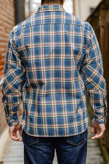 Left Field NYC Heavyweight Tartan Twill Work Shirt - Roy Roger