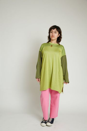 Beams Boy SOLID Jersey Eazy Pant - PINK