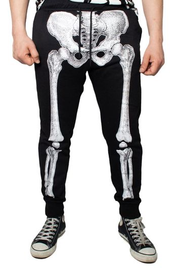 Skeleton White Bone Jogger Pant