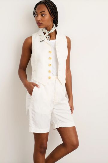 Alex Mill Suit(ish) Vest Ecru 2826