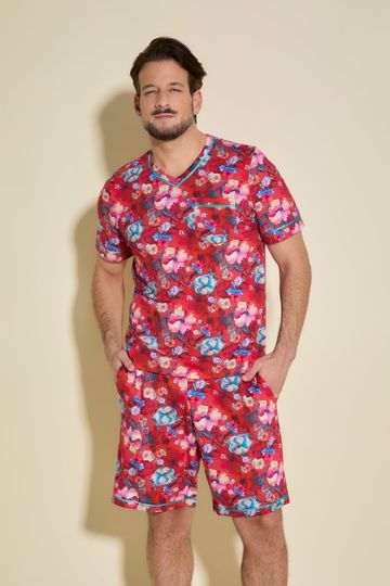 Maglietta Con Scollo A V E Pantaloncini