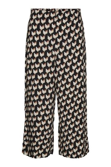 Vero Moda Easy Geometric Patterned Culotte Trousers 10245161