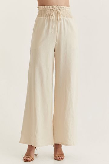 Wide Leg Pocket Pant