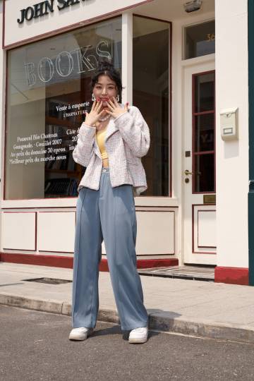 Shu Pant in Blue