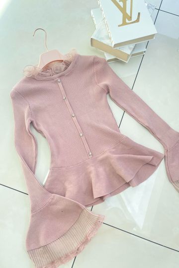 Button Top - Pink
