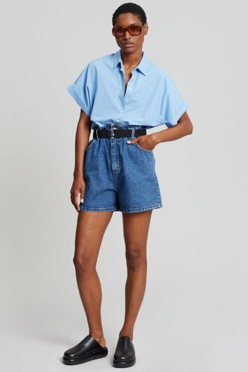 Jeda Denim Shorts - Medium Wash