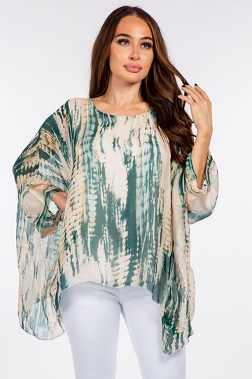 Raw Moda Spot Lillian Silk Top
