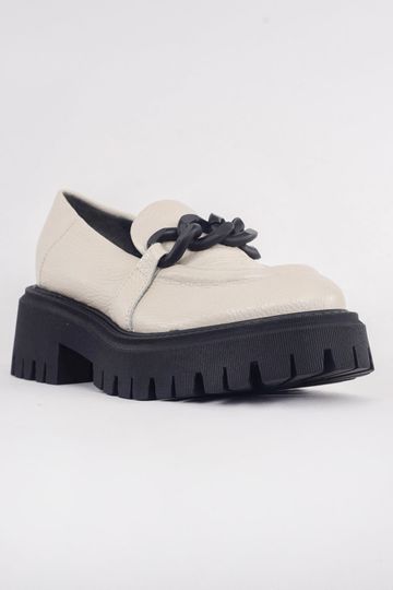 Link & Lugg Shoe, Ivory