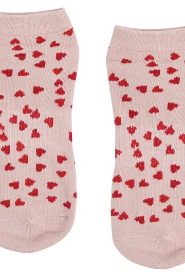 Classic Low Rise Grip Socks - Be Mine (Barre / Pilates)