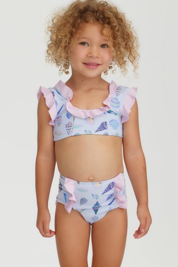 Bumby Kayenta Top in Dusk Shell Print