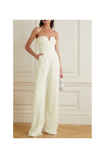 Alex Perry Hayden Strapless Jumpsuit