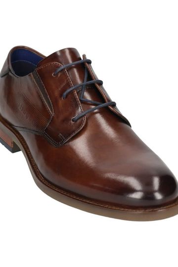 Bugatti Mens Leather Lace Up Brown Smart Dress Shoe Sula - 311-AJY01-1100