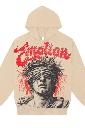 MIXED EMOTIONS Blinded Hoodie (Cream)