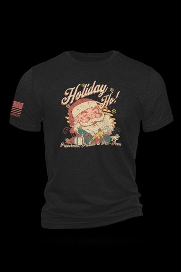 MCK - Peppermint, Presents, and Pew pews - T-Shirt