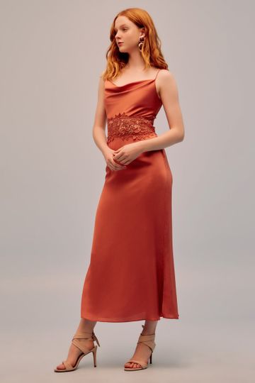VIENNA DRESS ORANGE