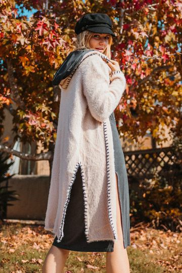 Khaki Anne Cardigan Kimono