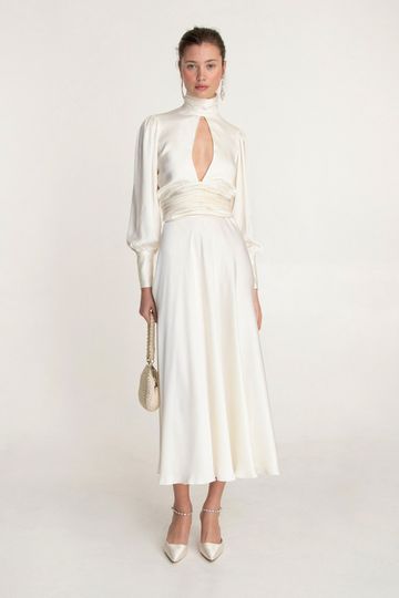 NIGHT OUT MAXI DRESS IVORY